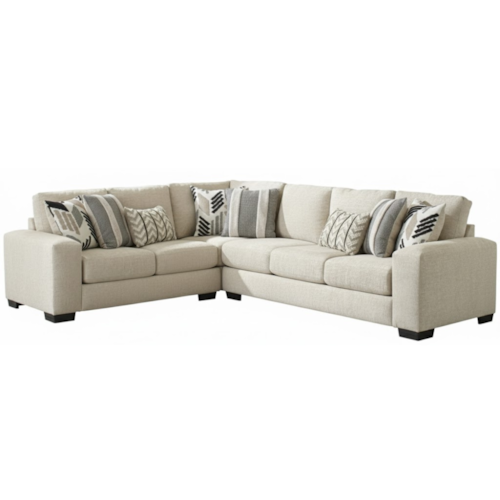 Transitional 2-Piece Sectional Sofa