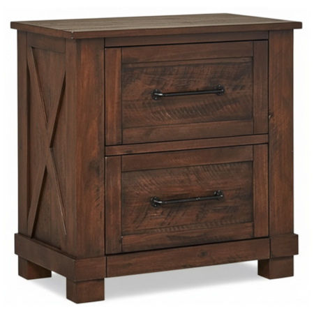 Nightstand with USB Charging