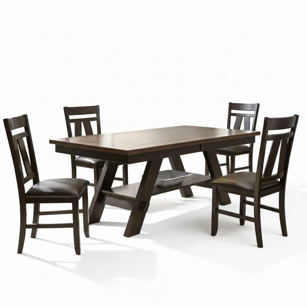 5-Piece Rectangular Table Set