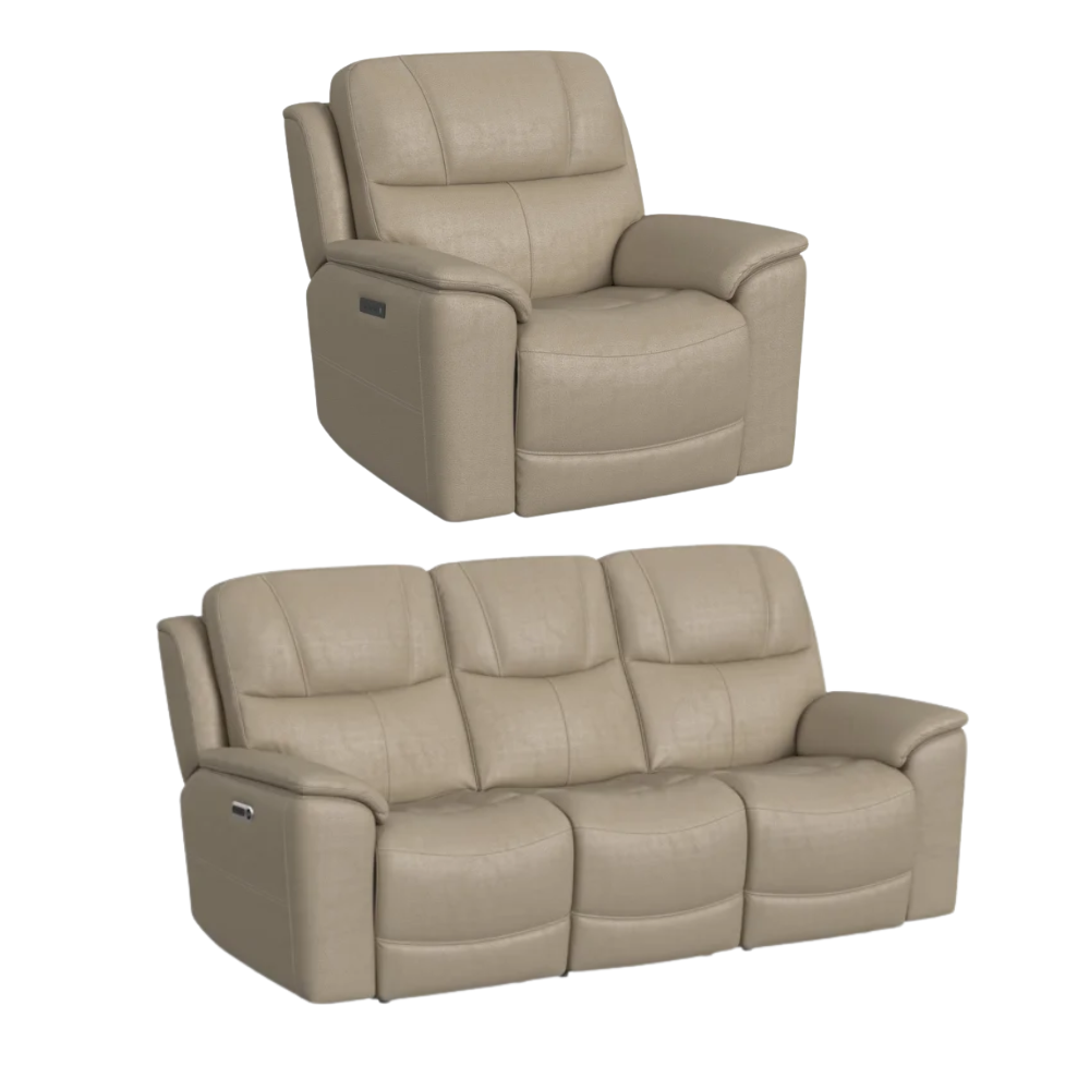 2-Piece Power Reclining Living Room Set