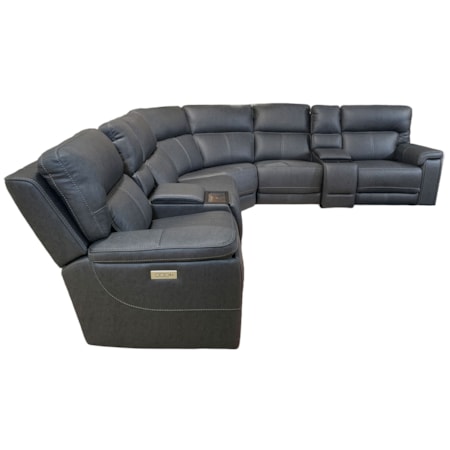 Power Reclining Zero Gravity Sectional Sofa