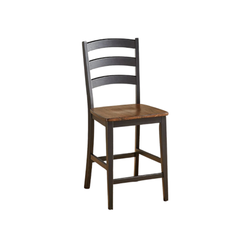 Barberry Ladderback Barstool