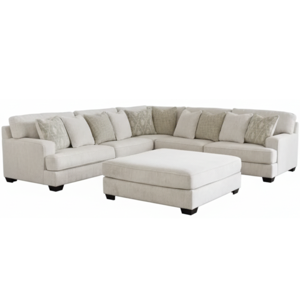 Sectional With Ottoman