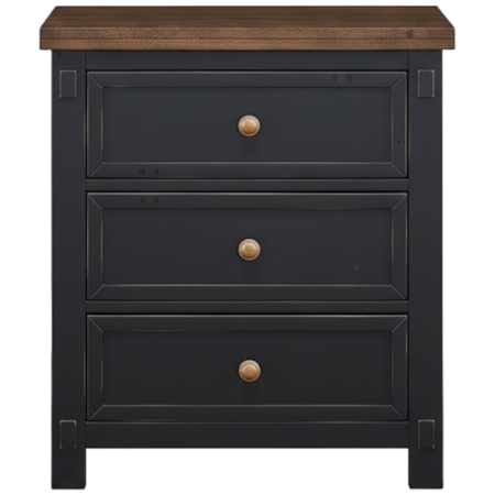 3-Drawer Nightstand