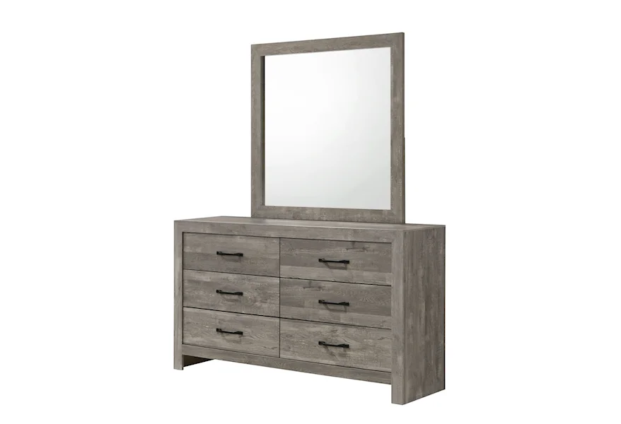 8359A Dresser by Lifestyle at Household Furniture