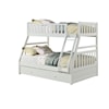 Lifestyle B803W Bunk Bed with Trundle Drawer