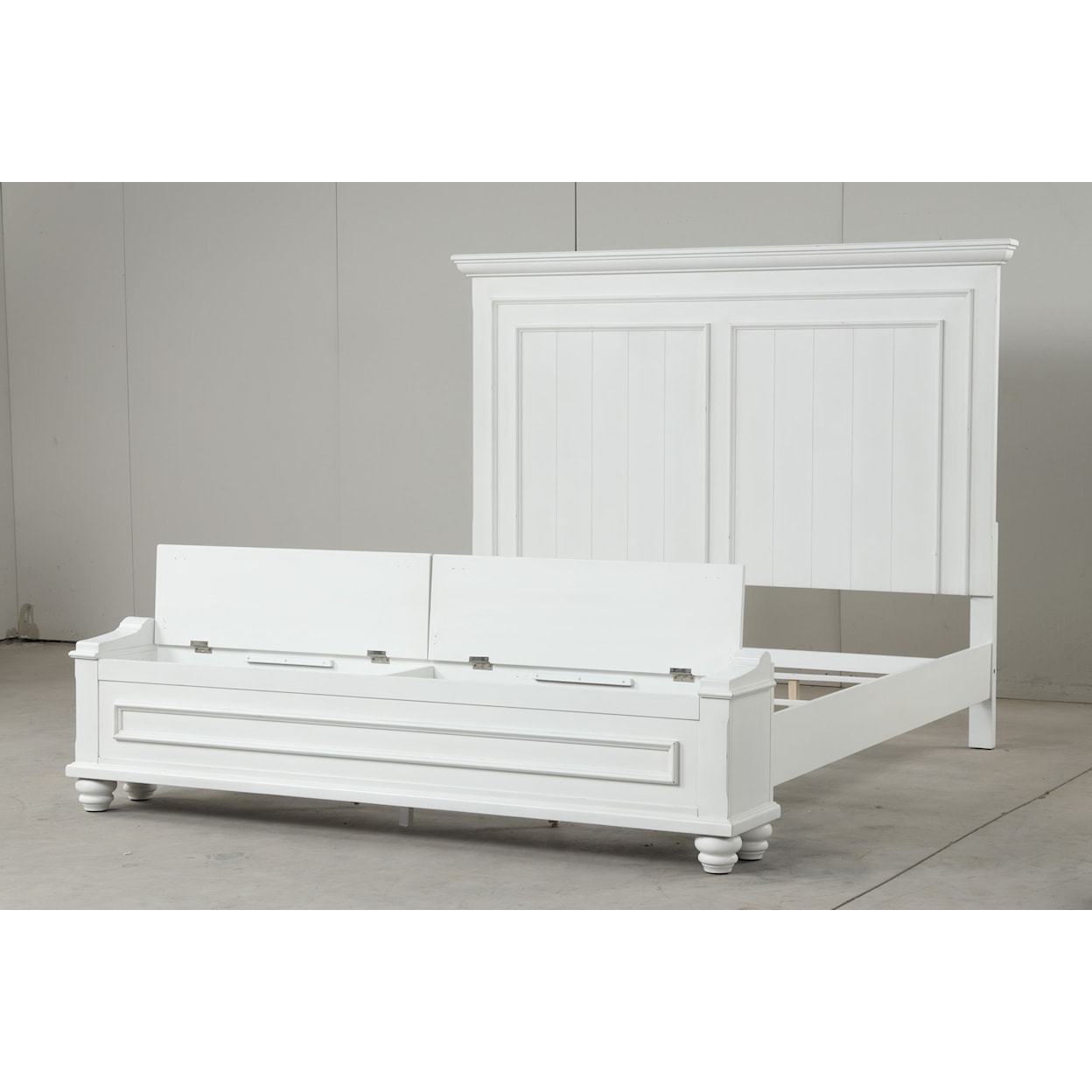 Alex's Furniture 8465A King Panel Storage Bed