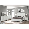 Alex's Furniture 8465A Queen Panel Storage Bed