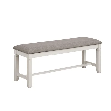 Transitional Upholstered Bench