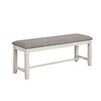 Transitional Upholstered Bench