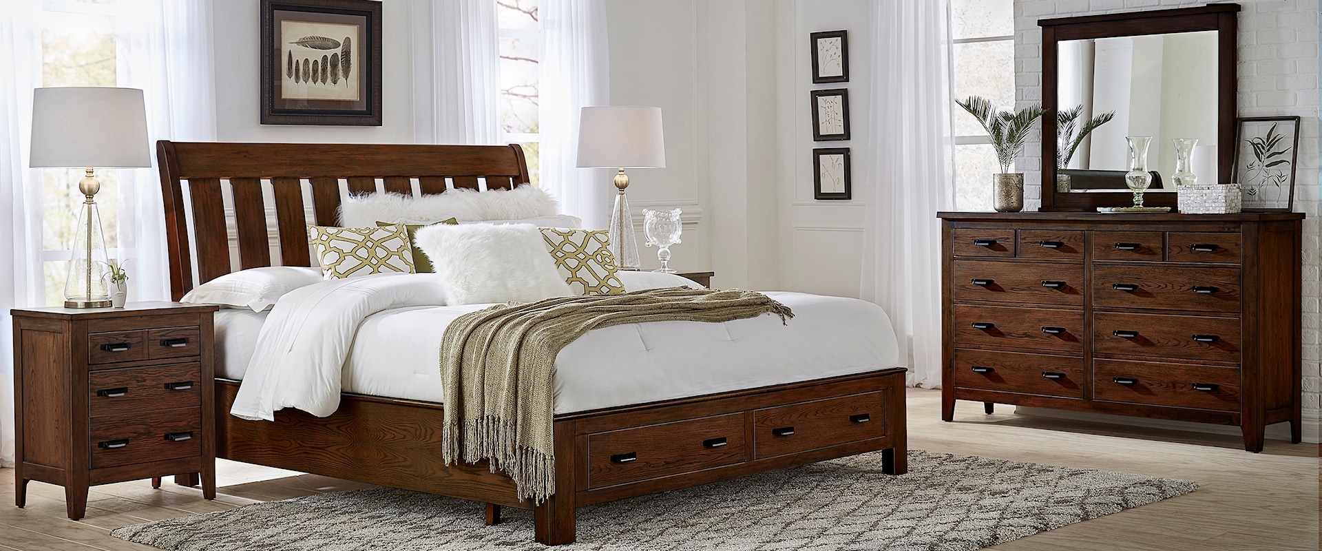 4 Piece Queen Bedroom Set