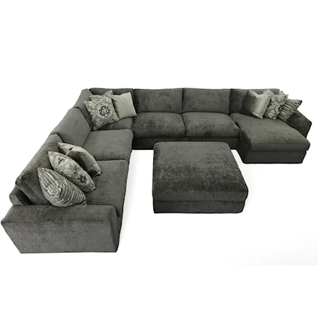 4 Piece Chaise Sectional