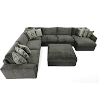 4 Piece Chaise Sectional