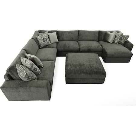 4 Piece Chaise Sectional