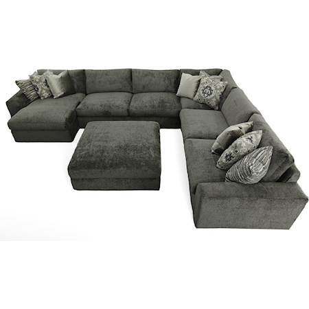 4 Piece Chaise Sectional