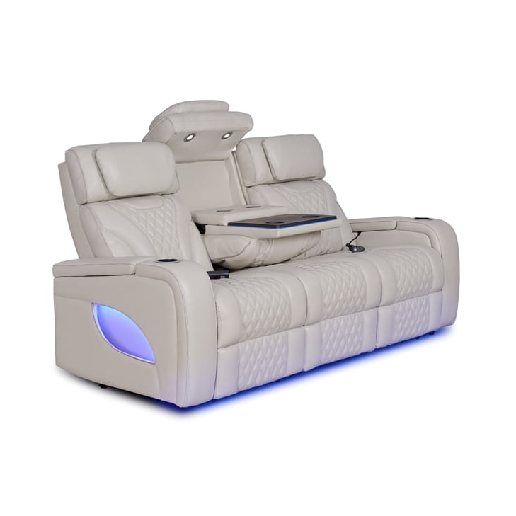 Synergy Home Furnishings K2140 Livorno Silver K214052LS Power Synergy Home Furnishings K2140 Livorno Silver K214052LS Power