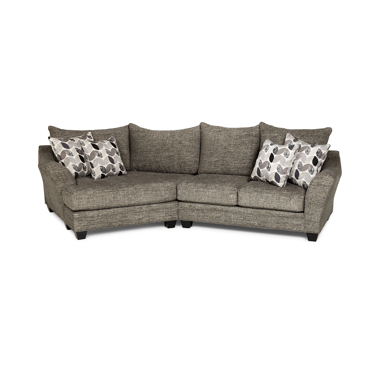 Stanton 372 Casual Sectional Sofa with Cuddler