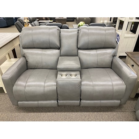 Power Reclining Console Loveseat