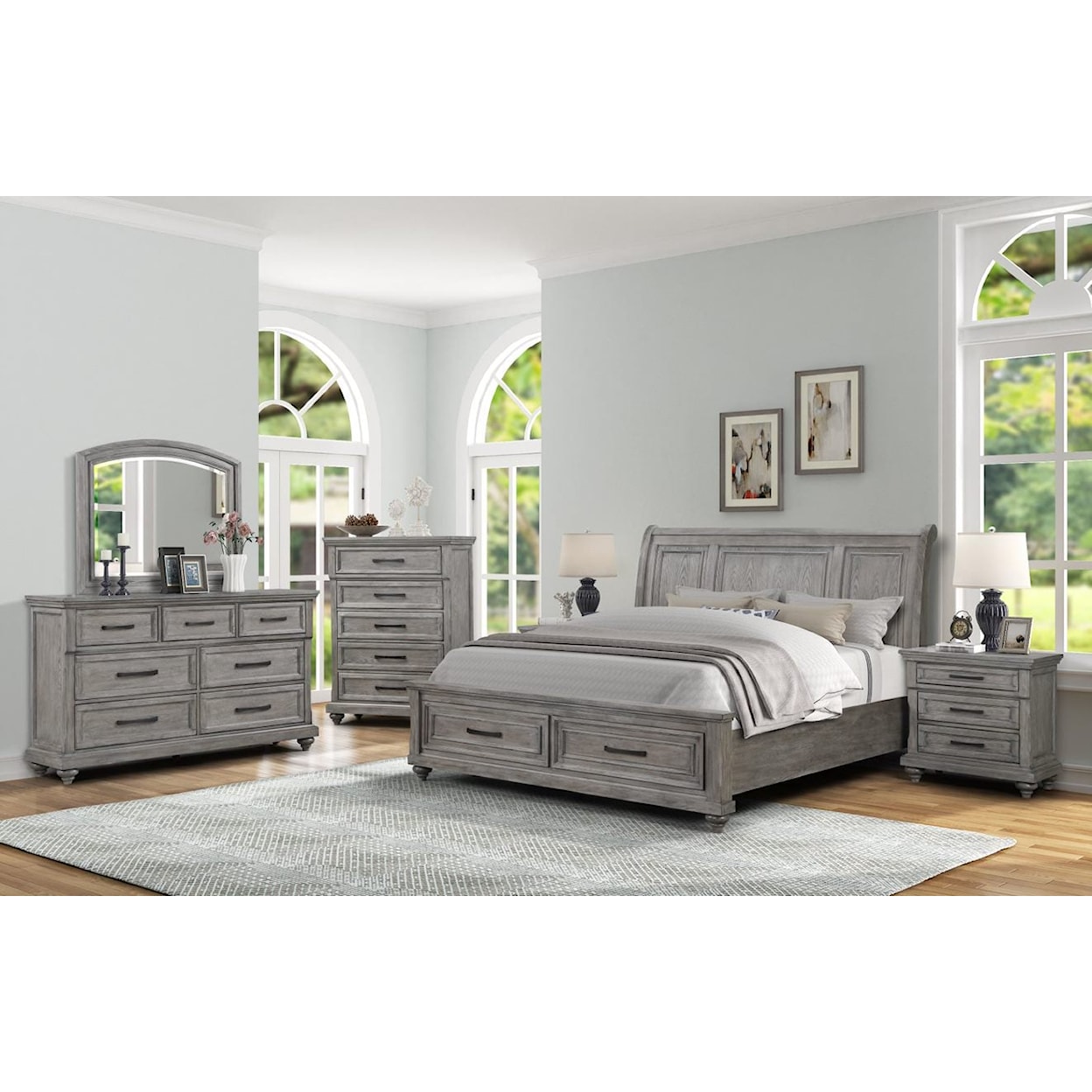 Legends Furniture ZLSY700 Queen Storage Bed