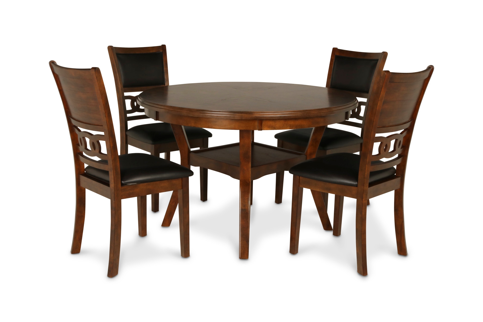 Dining Table and Chair Set with 4 Chairs