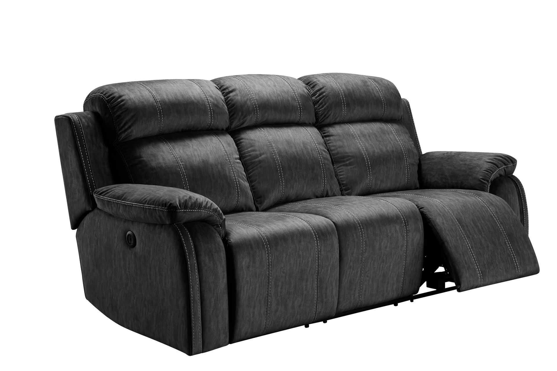 Dual Reclining Sofa with Pillow Arms