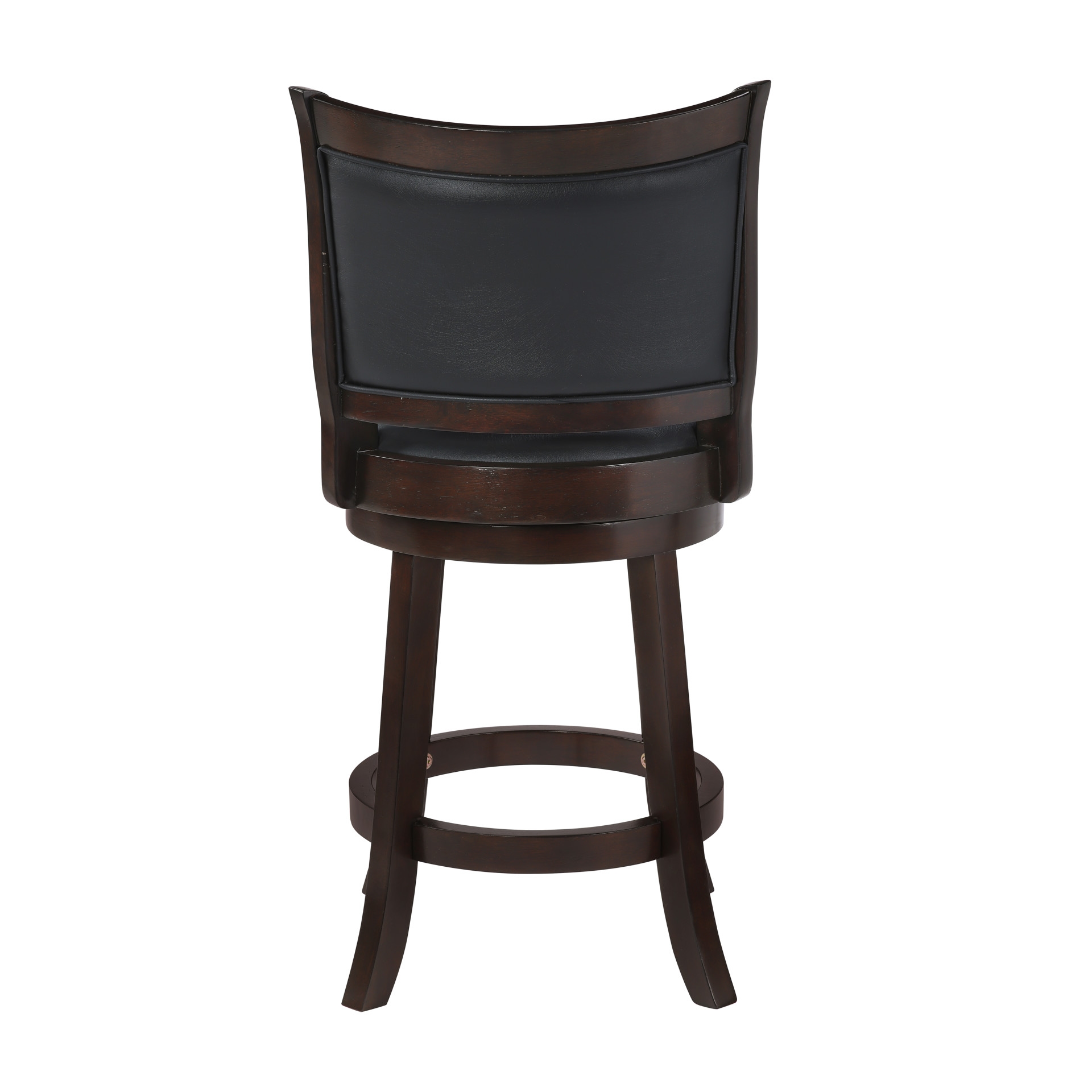 BRISK BROWN AND BLACK 24" SWIVEL | STOOL