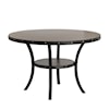 New Classic Crispin Crispin 48" Round Dining Table-Gray