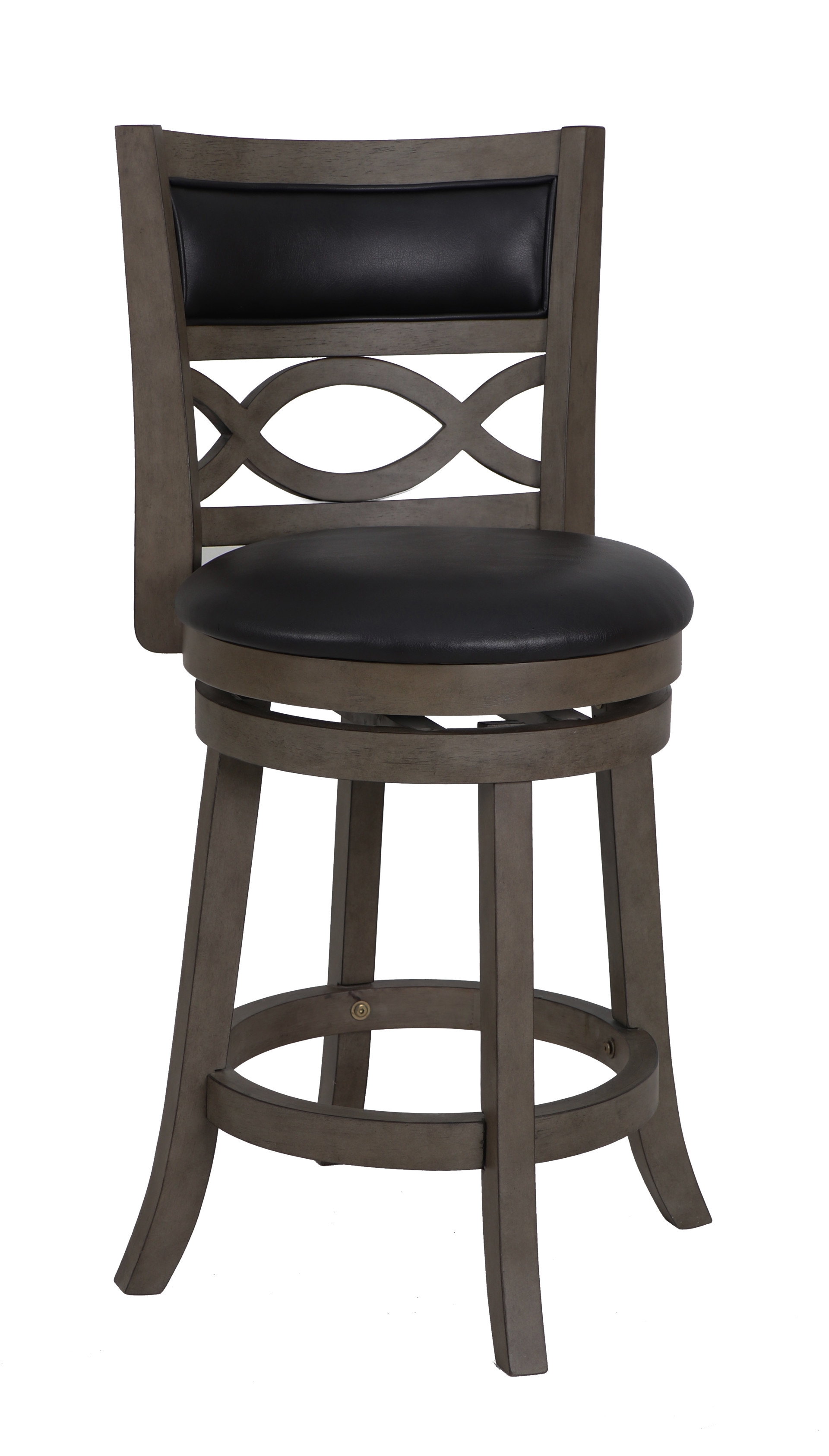 24" Counter Stool with Polyurethane Seat