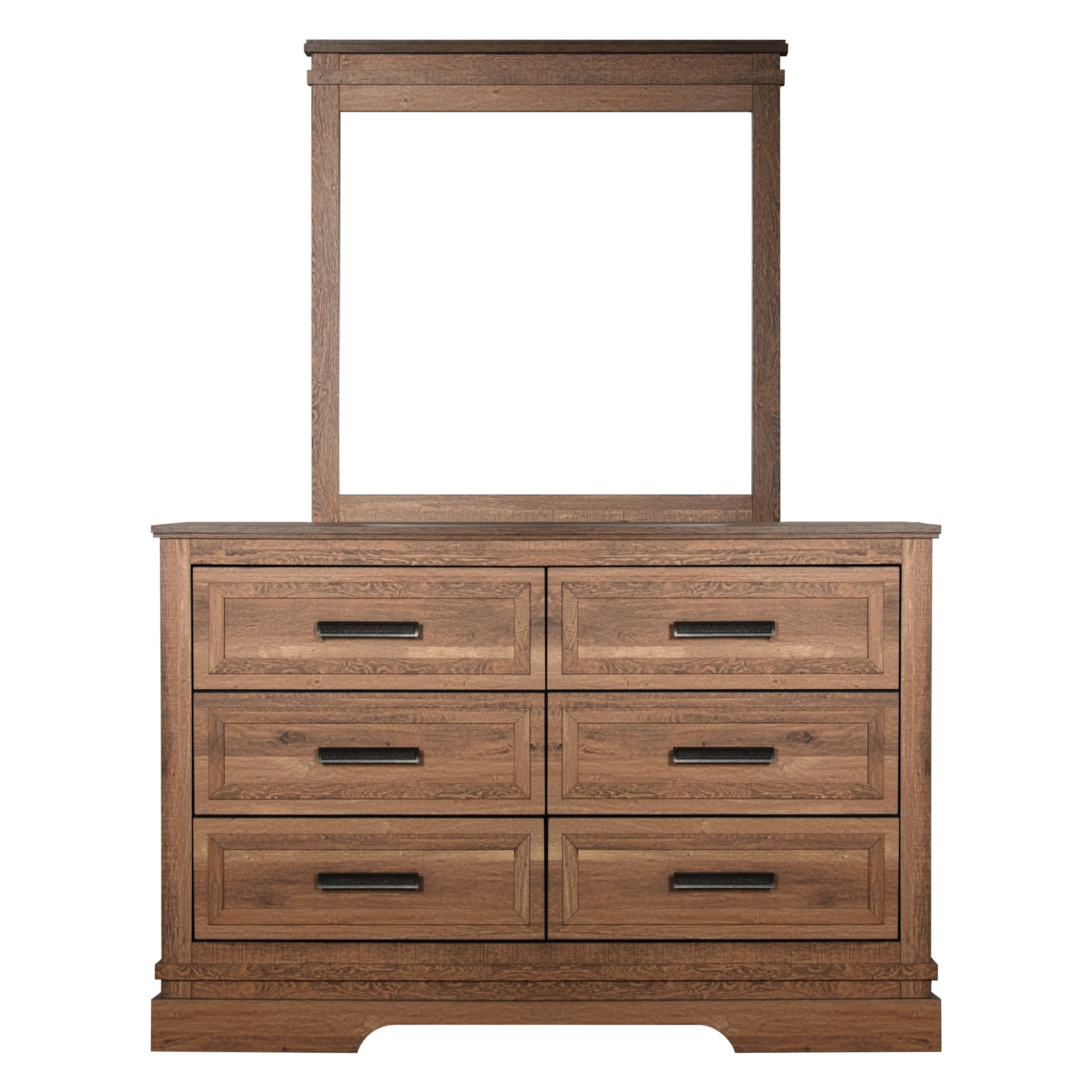 6-Drawer Dresser with Mirror