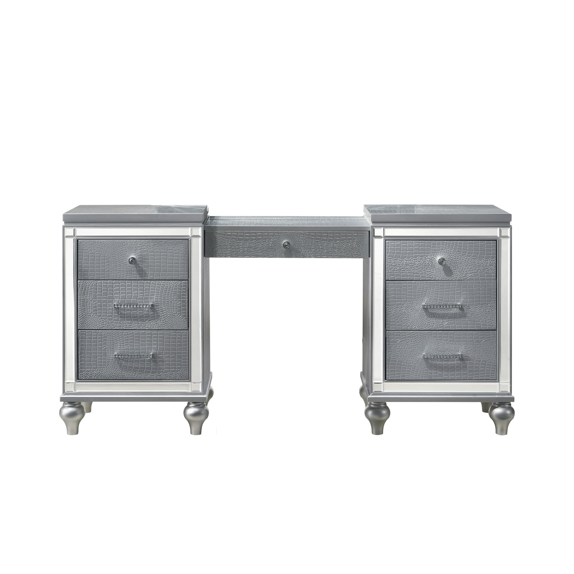MILAN SILVER VANITY TABLE |