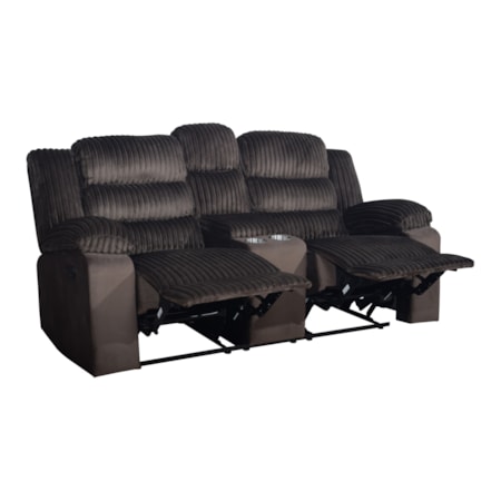 Reclining Console Loveseat