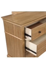 New Classic Sunstone Rustic Dresser Mirror