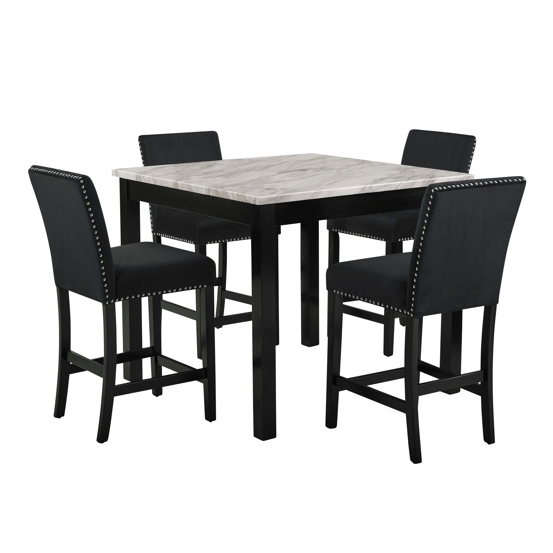 5-Piece Counter-Height Dining Set