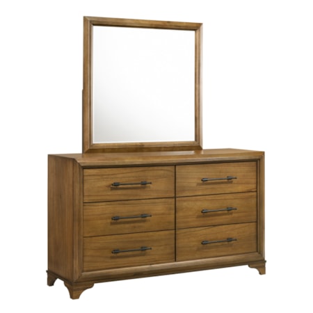 Square Dresser Mirror
