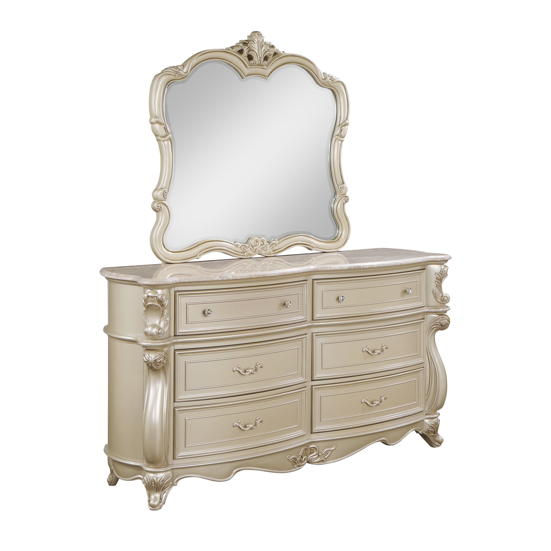 Dresser & Mirror Set