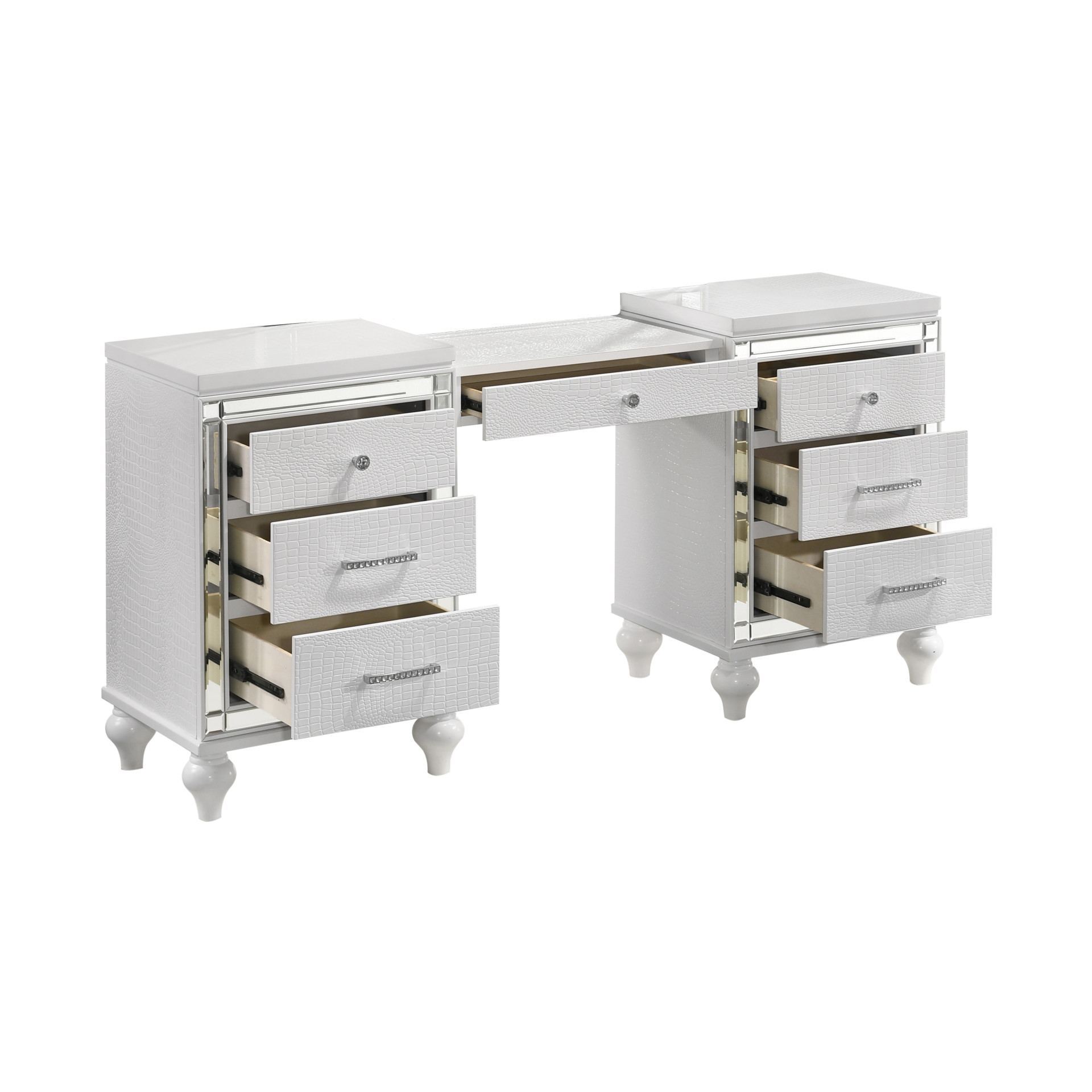 MILAN WHITE VANITY TABLE |
