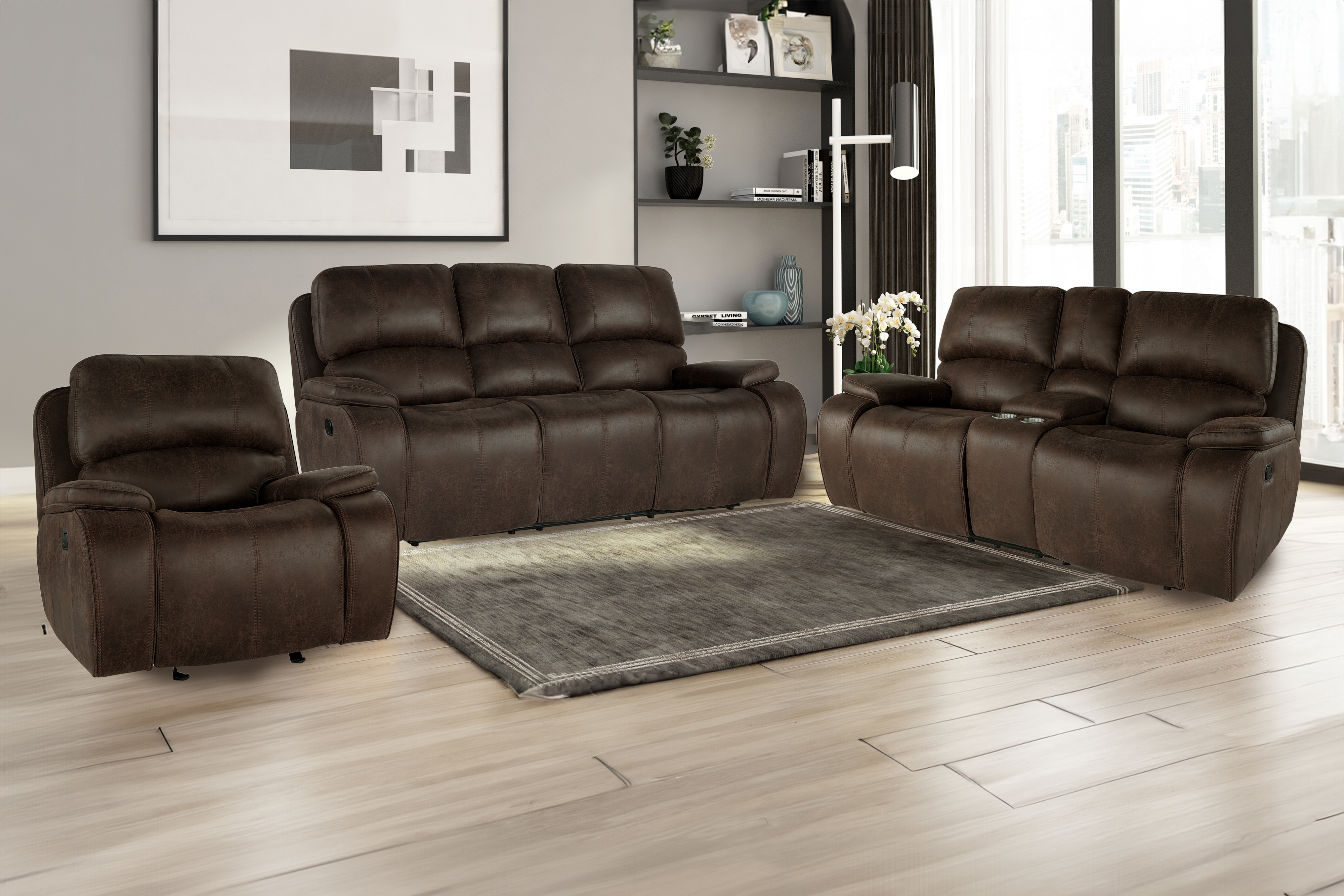 New Classic Brookings Power Reclining Sofa