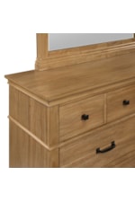 New Classic Sunstone Rustic Dresser Mirror
