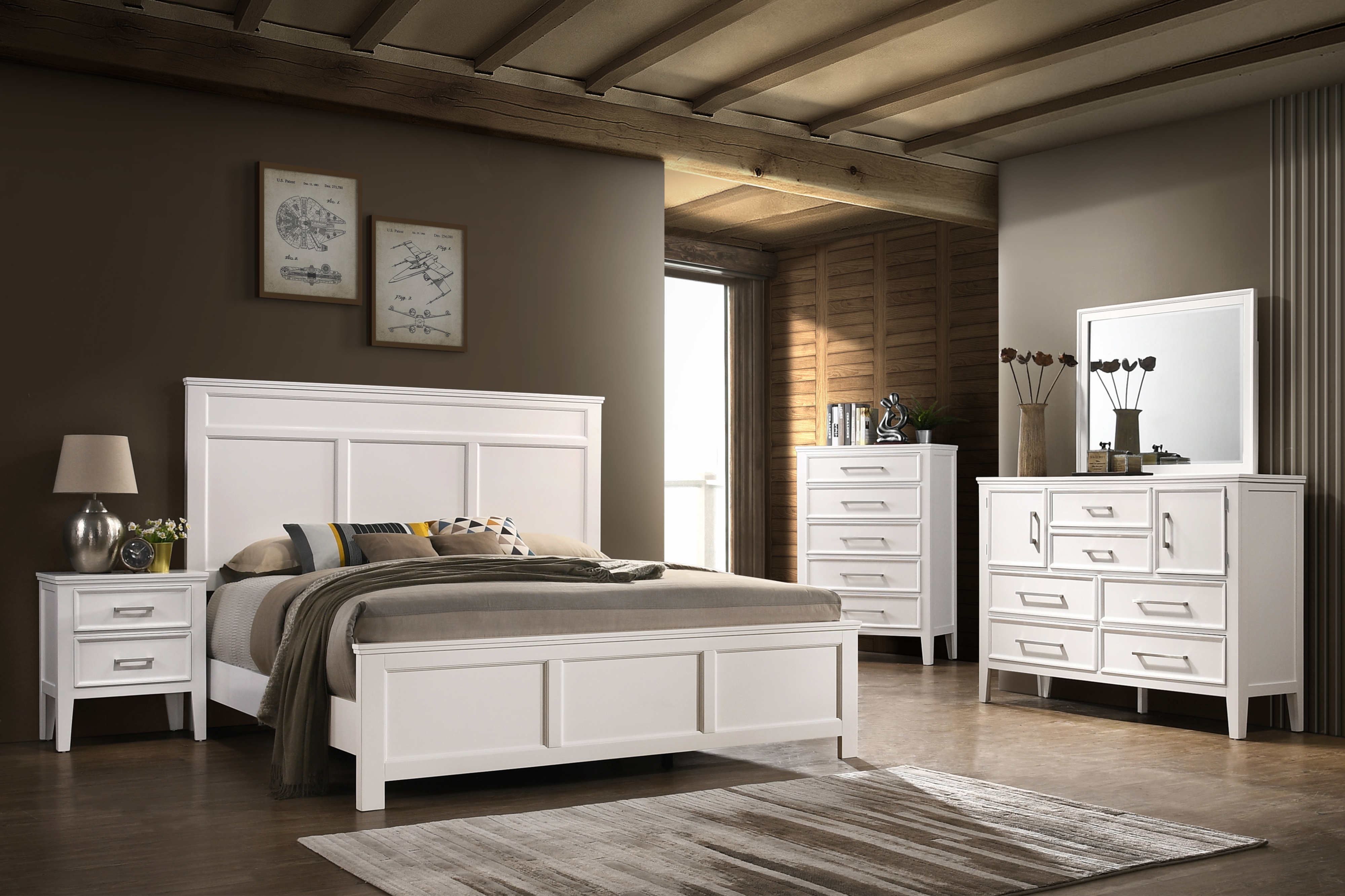 New Classic Andover 2-Drawer Nightstand