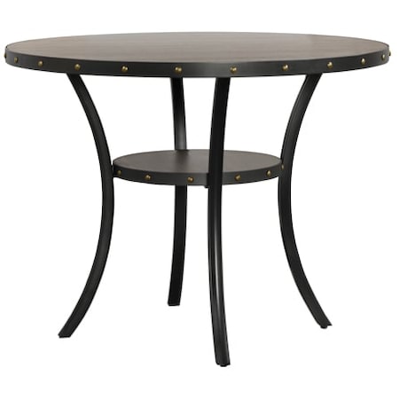 Crispin 48" Round Counter Table-Gray