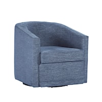 Transitional Swivel Accent Chair