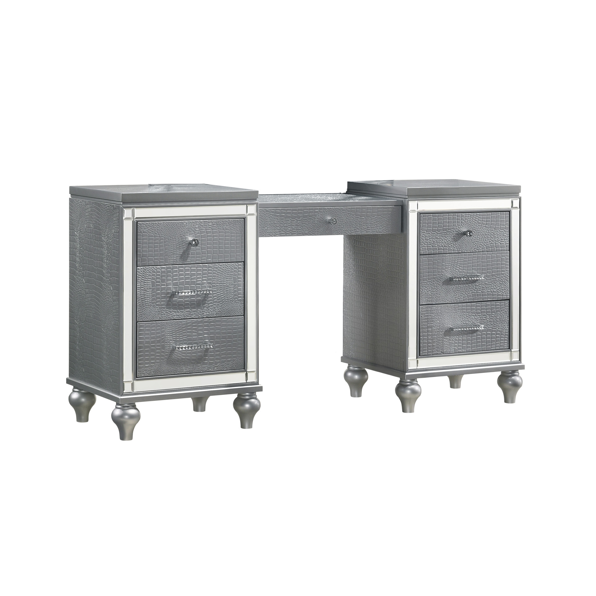 MILAN SILVER VANITY TABLE |
