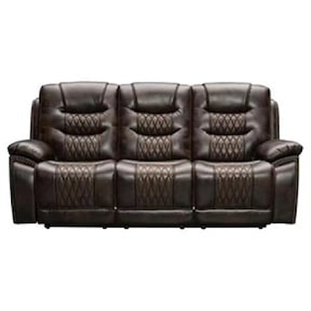 Reclining Sofa with Power Footrest