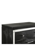 New Classic Milan MIILAN BLACK NIGHTSTAND |