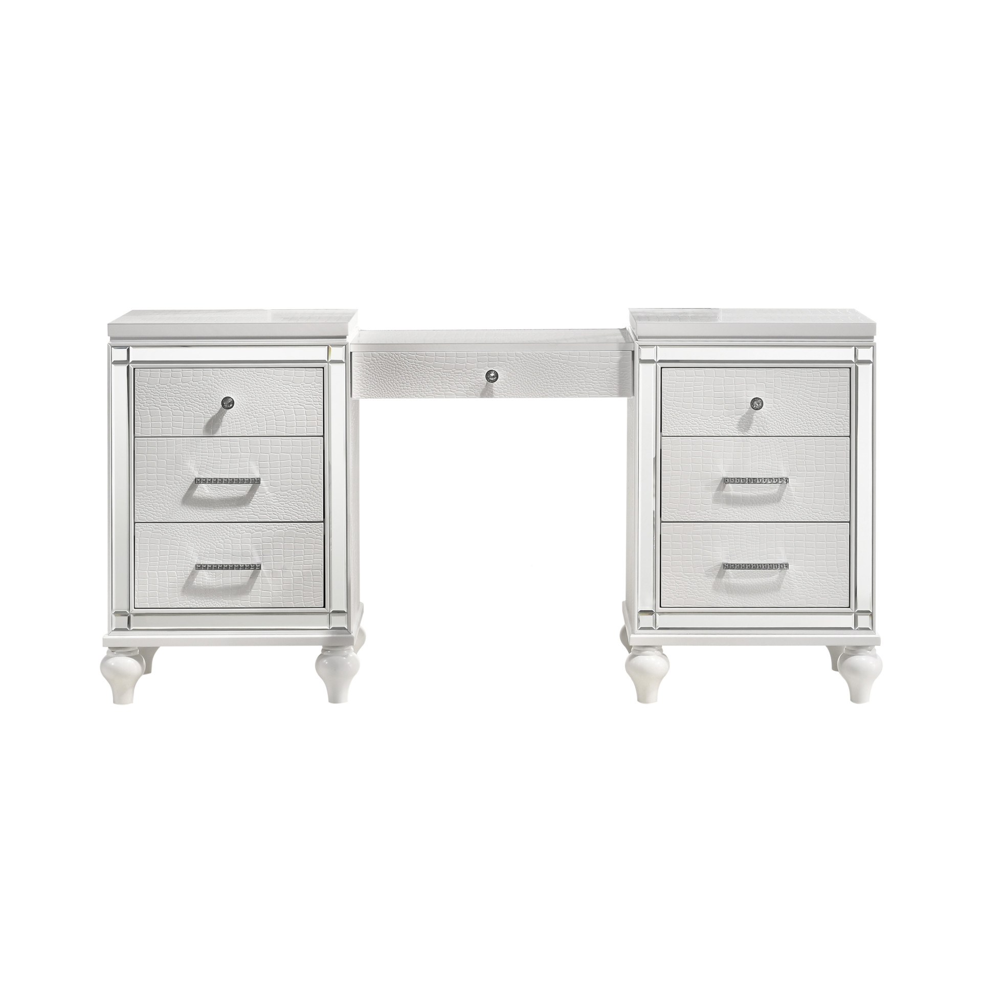 MILAN WHITE VANITY TABLE |