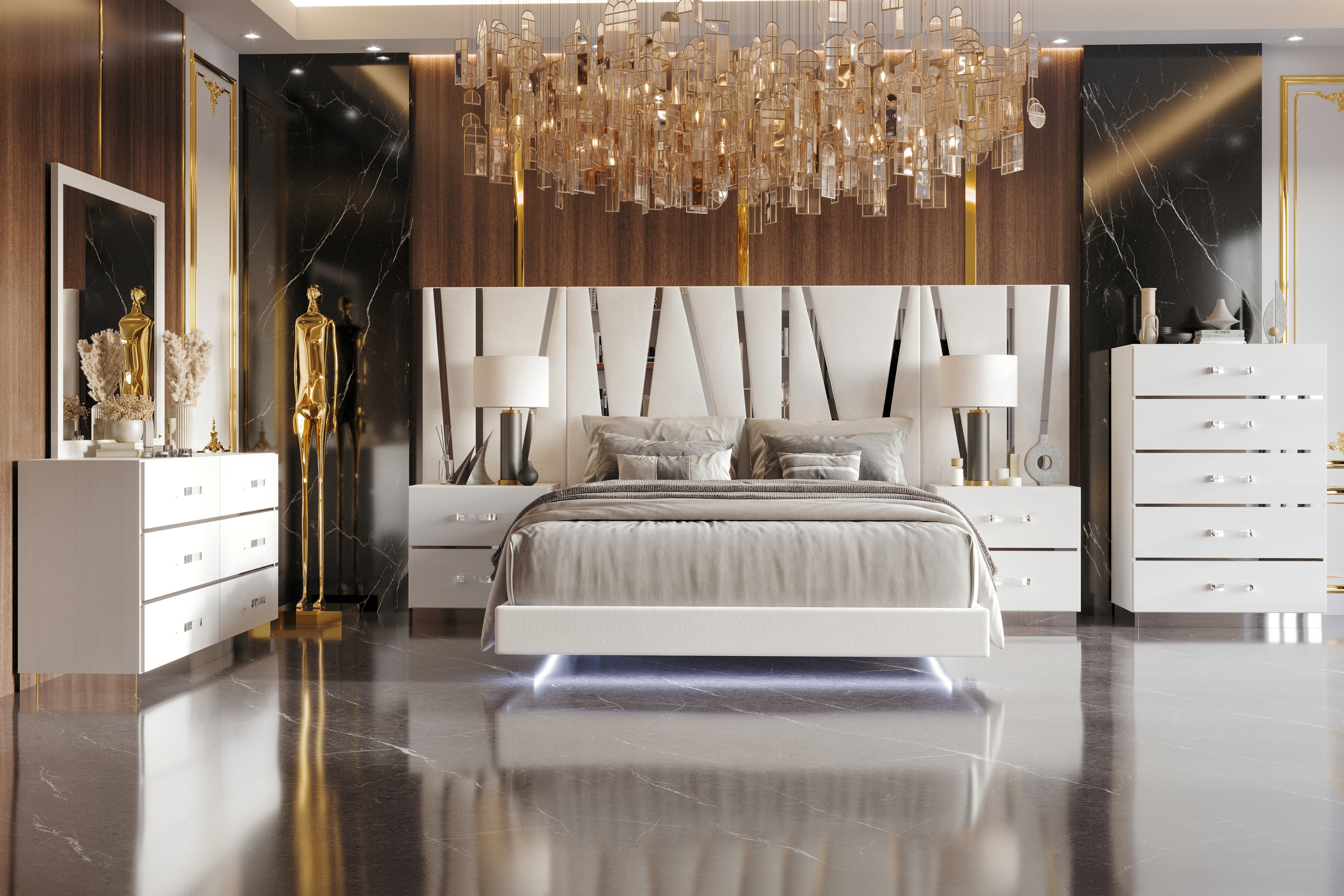 New Classic Europa 2-Drawer Nightstand