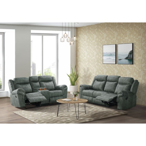 Transitional 3-Piece Living Room Set