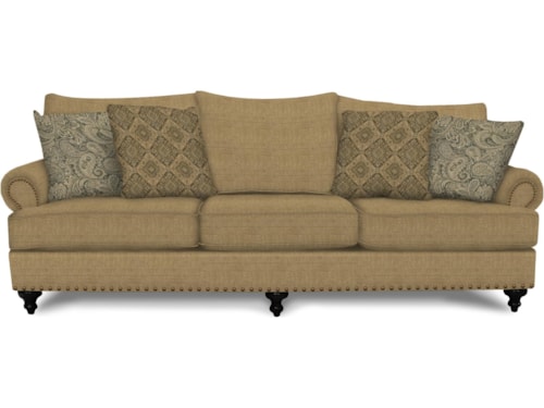 Transitional Sofa with Nailhead Trim