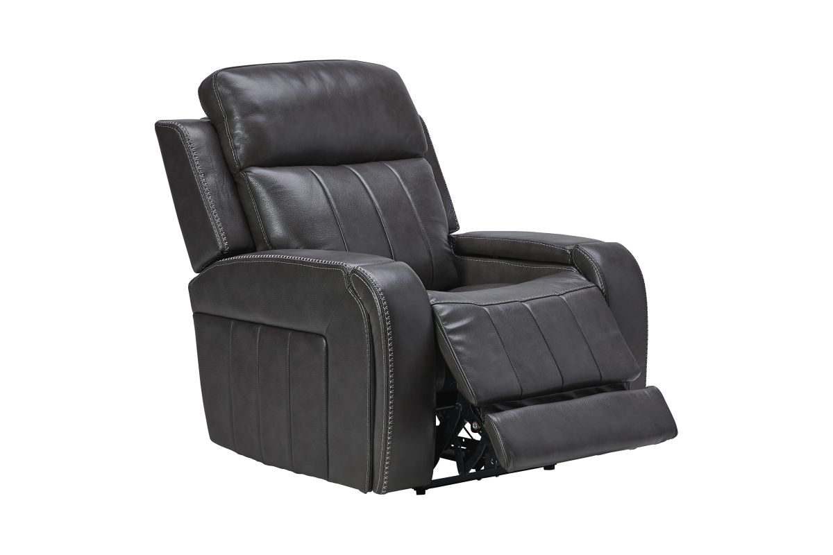 Moto Motion 555-4-H3PNAM3H-L635 Power Leather Recliner w/Speaker