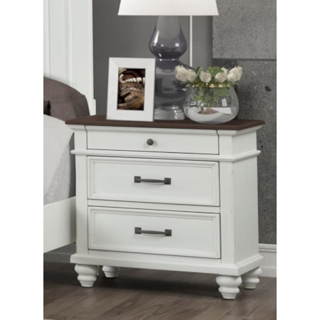 Nightstand Two-Tone